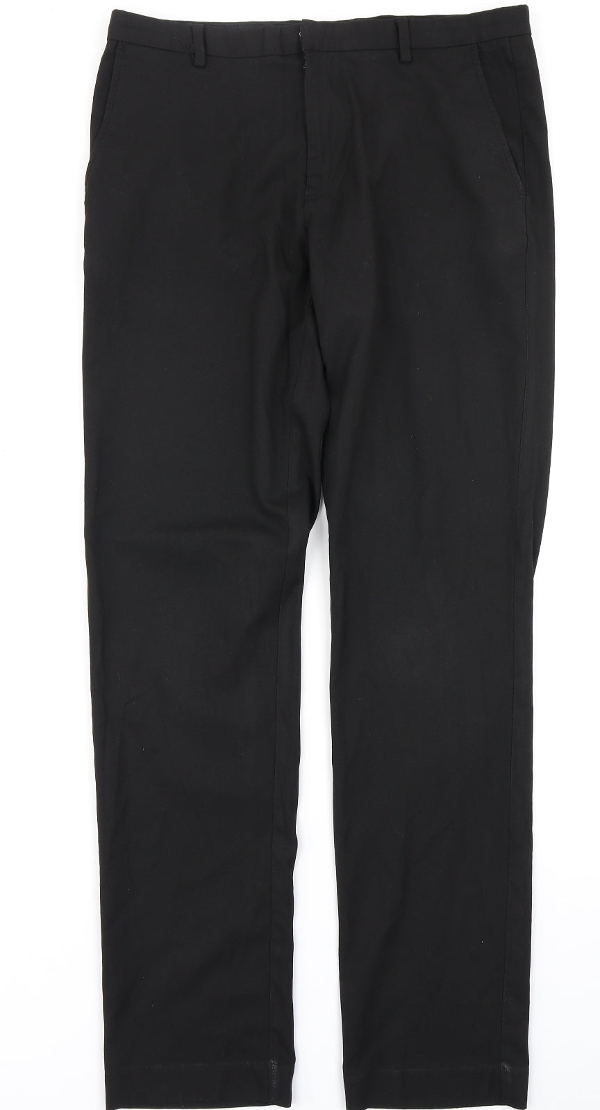 Burton Mens Black   Dress Pants Trousers Size 32 in L31 in