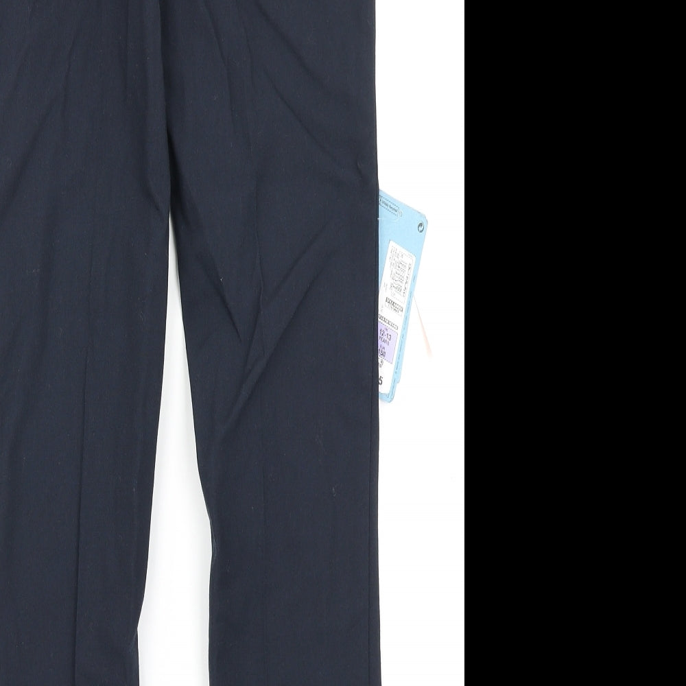 M&S Boys Blue   Dress Pants Trousers Size 12-13 Years