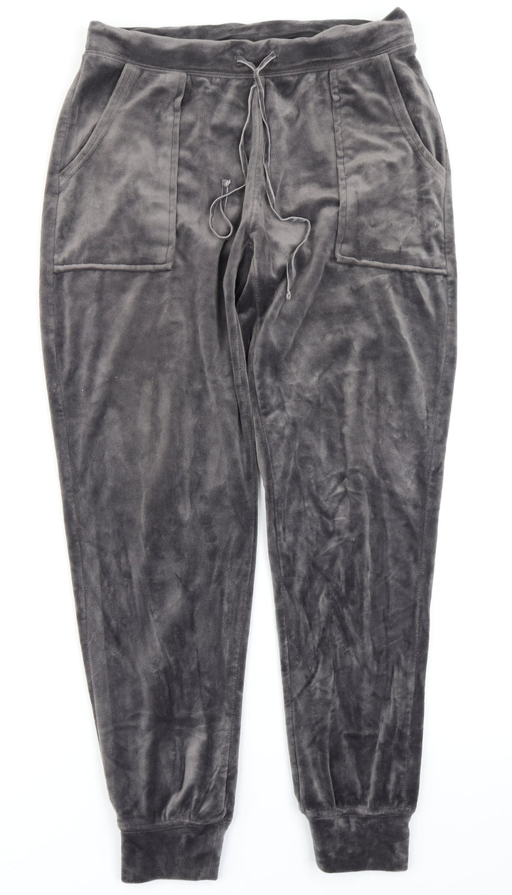 Cynthia Rowley Womens Grey Jogger Trousers Size S L26 in