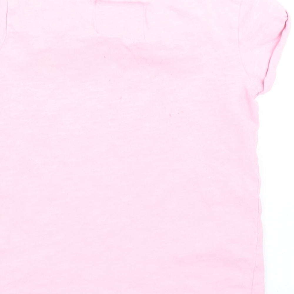 NEXT Girls Pink   Basic T-Shirt Size 6 Years