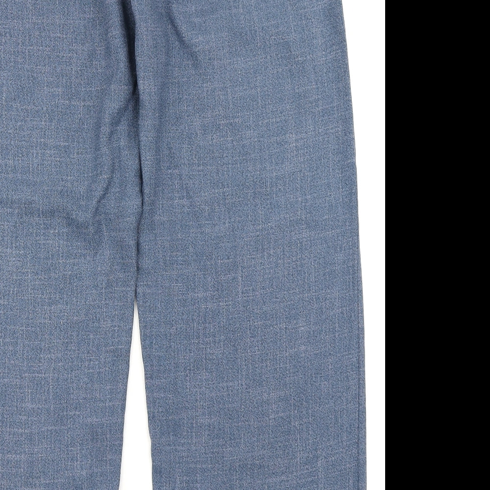 Saloos Womens Blue   Trousers  Size 18 L27 in