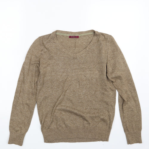 Navy & Navy Womens Brown   Pullover Sweatshirt Size M