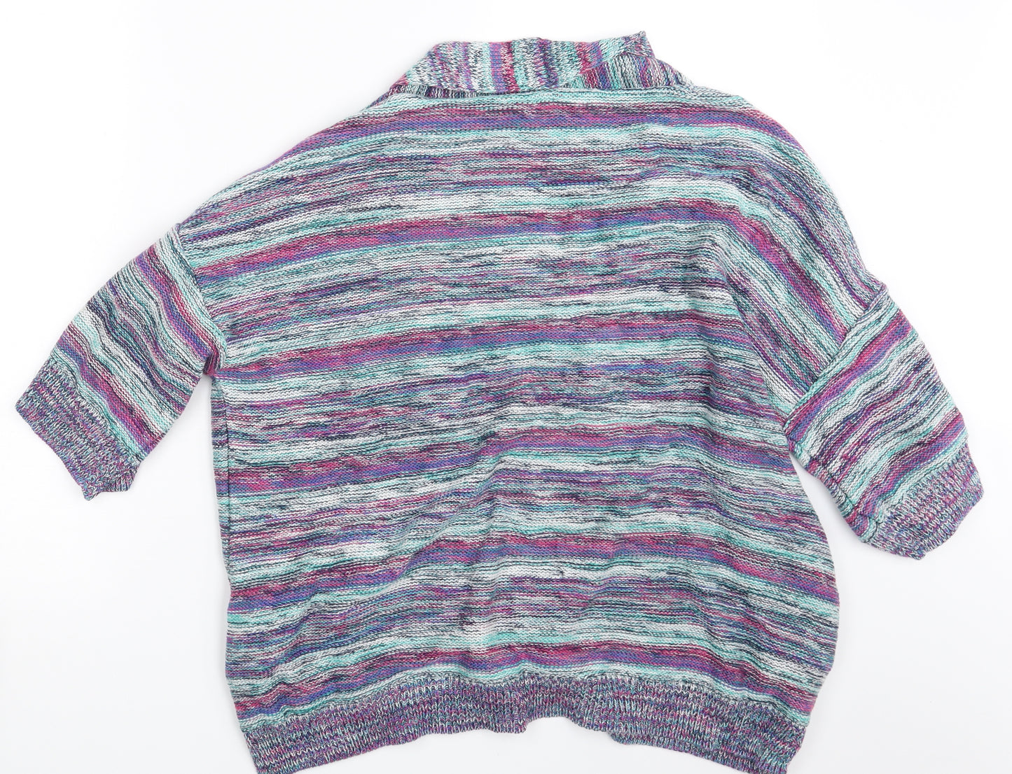 Per Una Womens Multicoloured   Cardigan Jumper Size 10