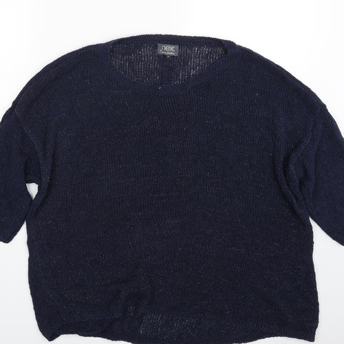 NEXT Womens Blue   Pullover Jumper Size 20