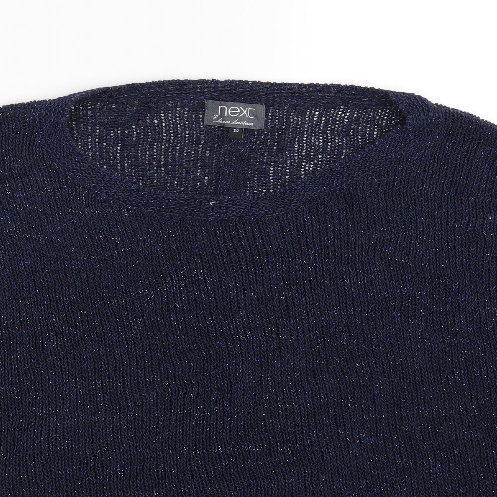 NEXT Womens Blue   Pullover Jumper Size 20