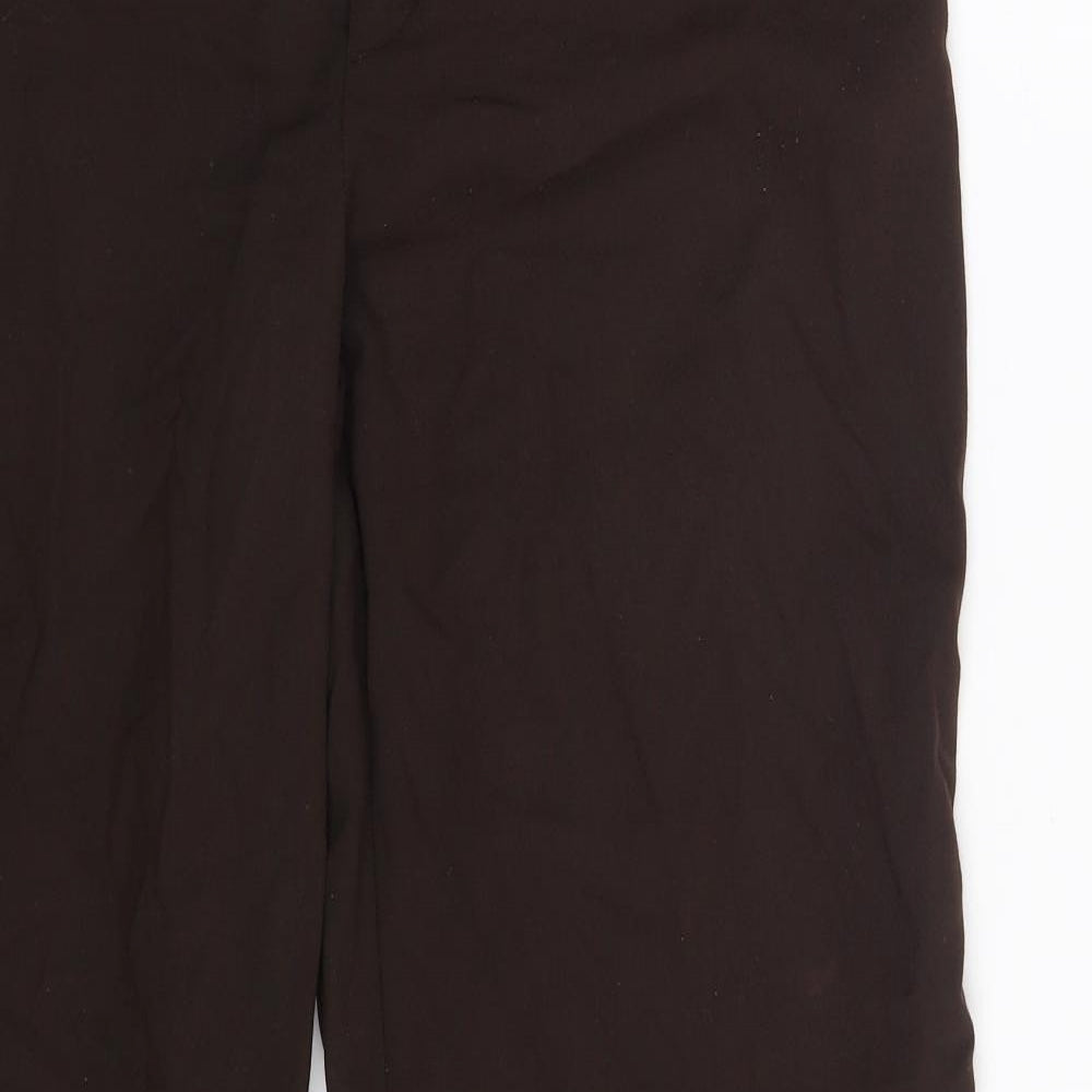 Zara Womens Brown   Trousers  Size 12 L31 in