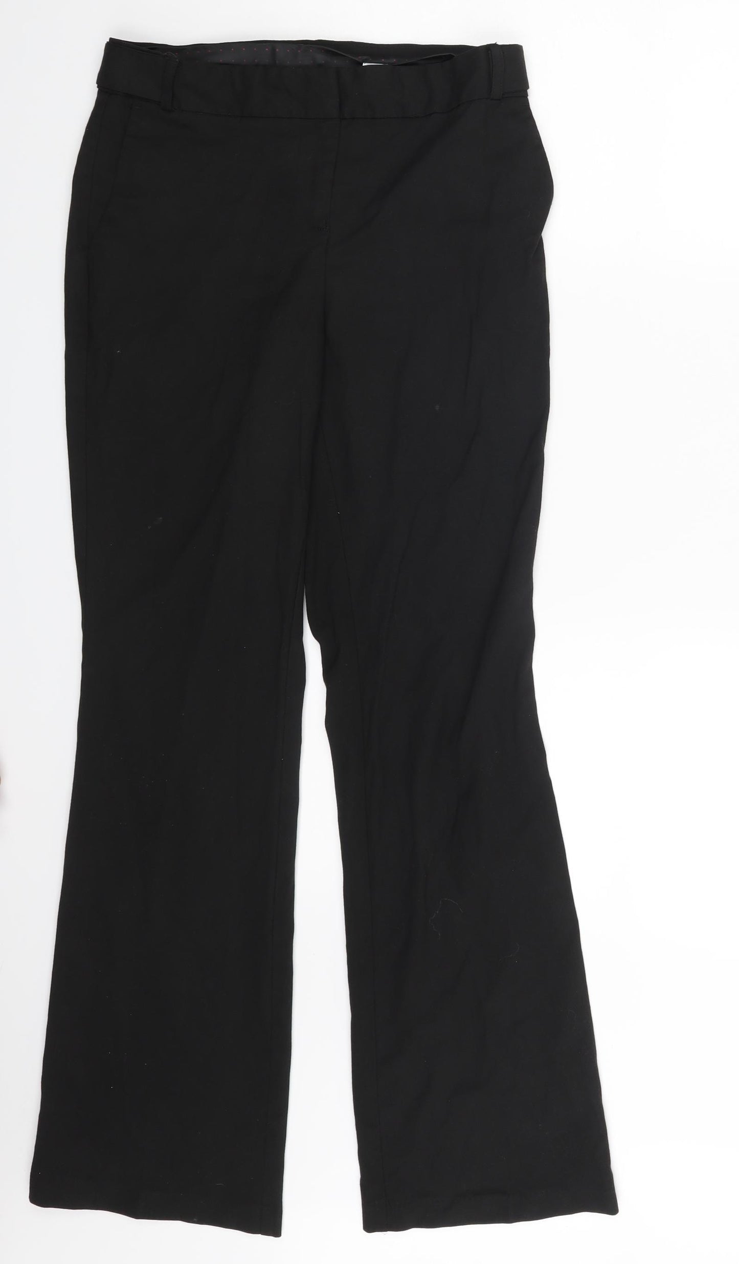 NEXT Womens Black   Trousers  Size 8 L30 in