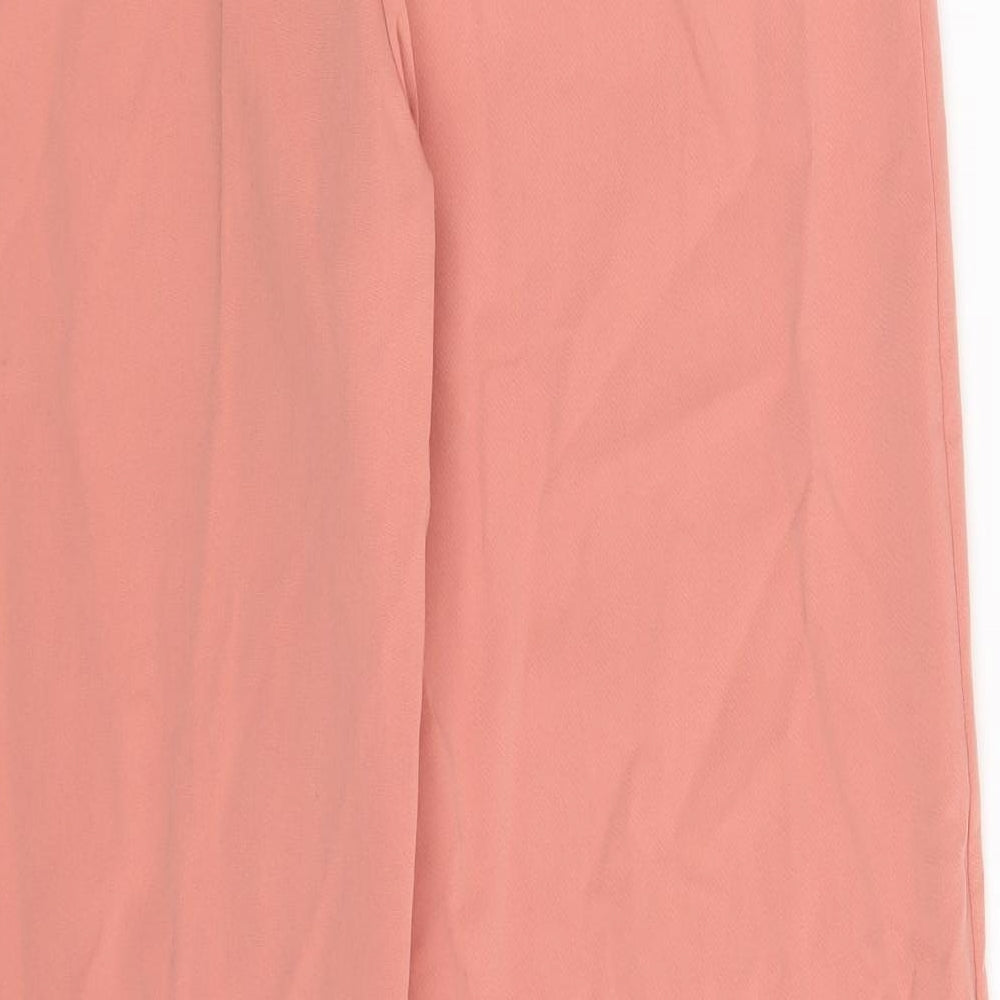 ASOS Womens Orange   Trousers  Size 10 L30 in