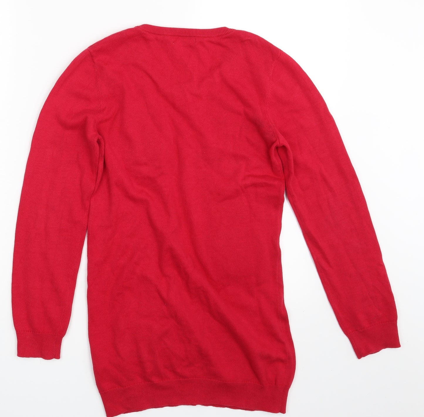Blue Zoo Girls Red   Pullover Sweatshirt Size 11-12 Years
