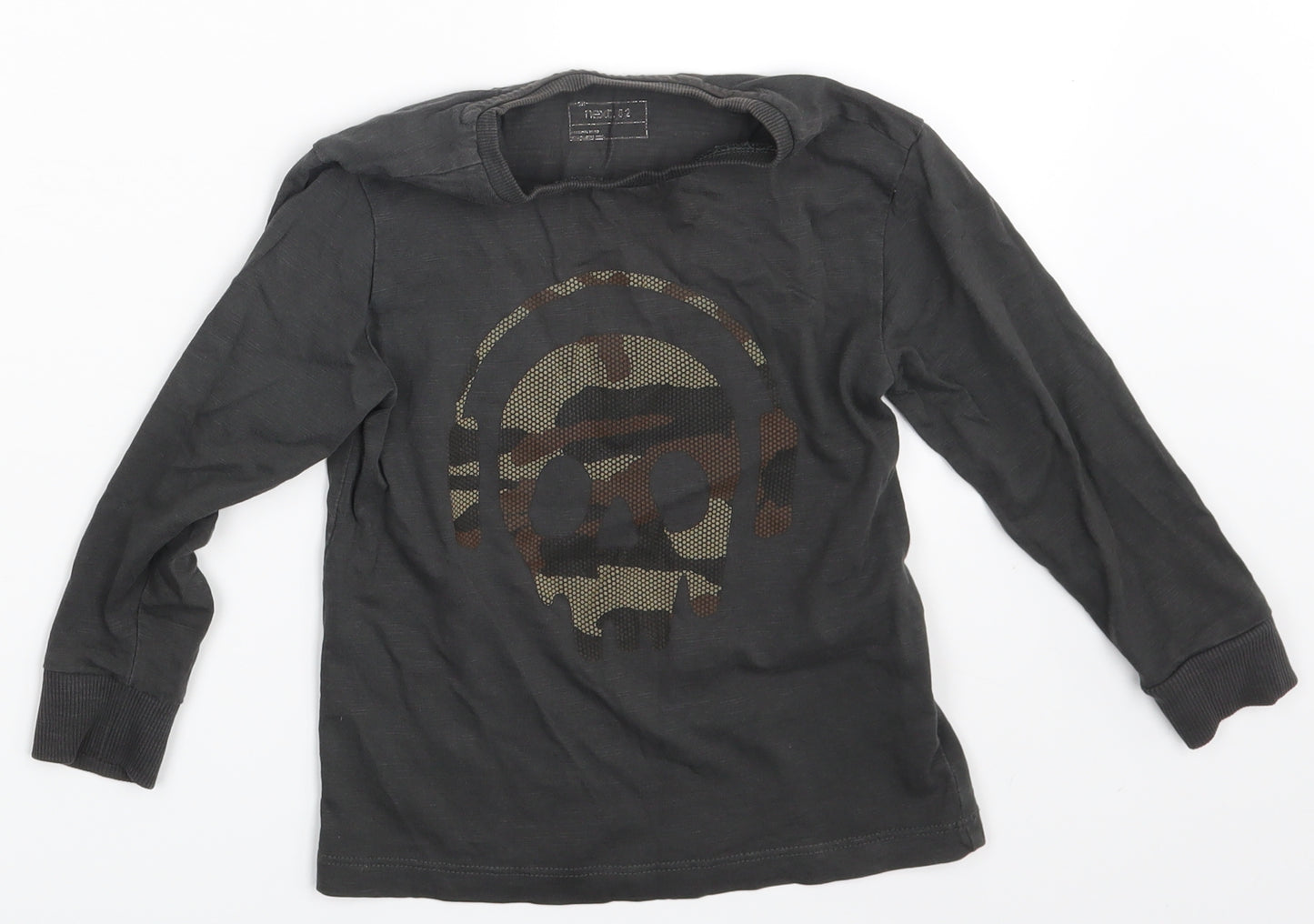 NEXT Boys Grey   Pullover T-Shirt Size 3 Years