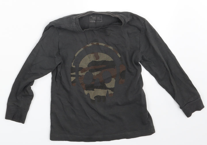 NEXT Boys Grey   Pullover T-Shirt Size 3 Years