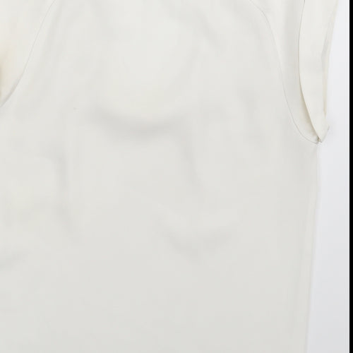 River Island Womens Ivory   Basic Blouse Size 8