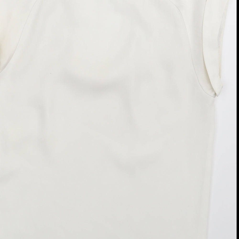 River Island Womens Ivory   Basic Blouse Size 8