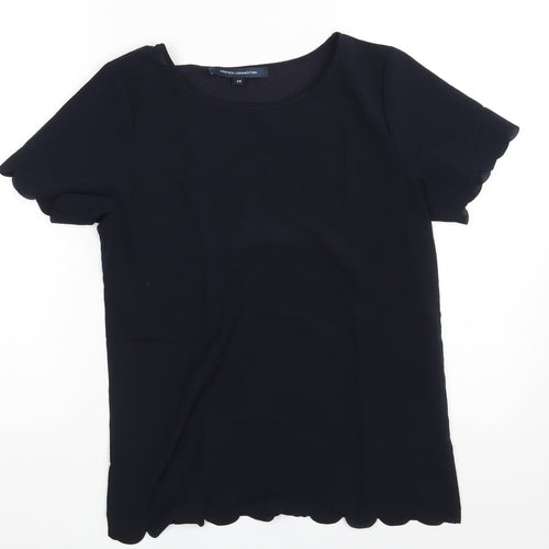 Dorothy Perkins Womens Blue   Basic Blouse Size XS