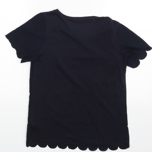 Dorothy Perkins Womens Blue   Basic Blouse Size XS