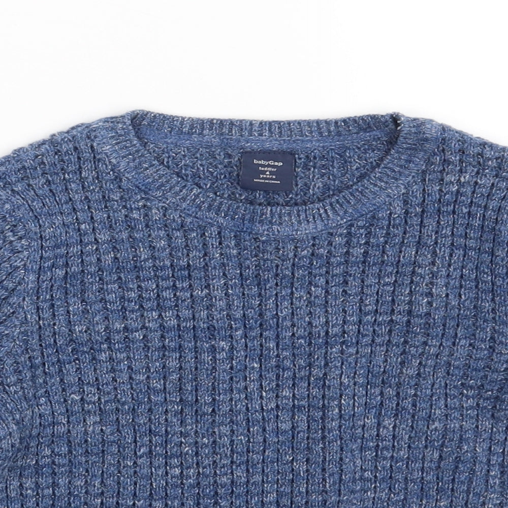 Gap Boys Blue   Pullover Jumper Size 4 Years