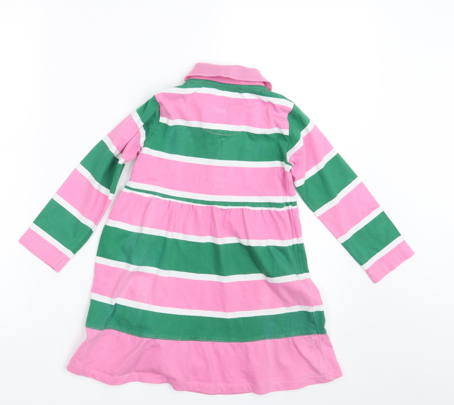 Lansdowne Girls Multicoloured Striped  Basic T-Shirt Size 5-6 Years