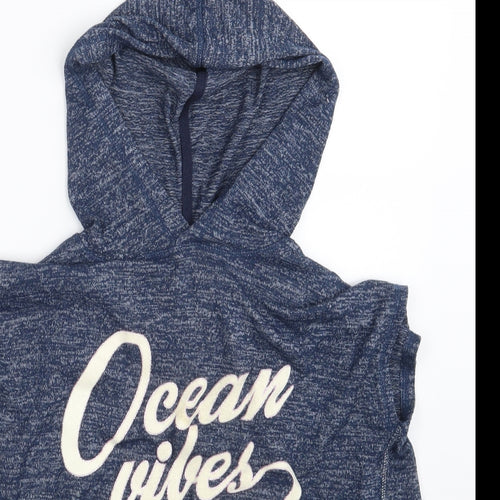 H&M Girls Blue   Pullover Hoodie Size 12-13 Years