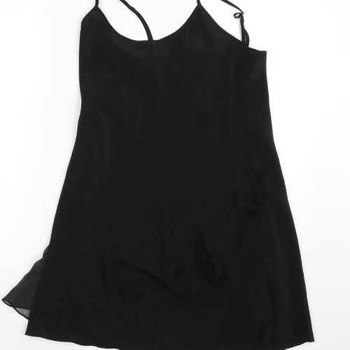 Camile Womens Black   Basic Blouse Size 10