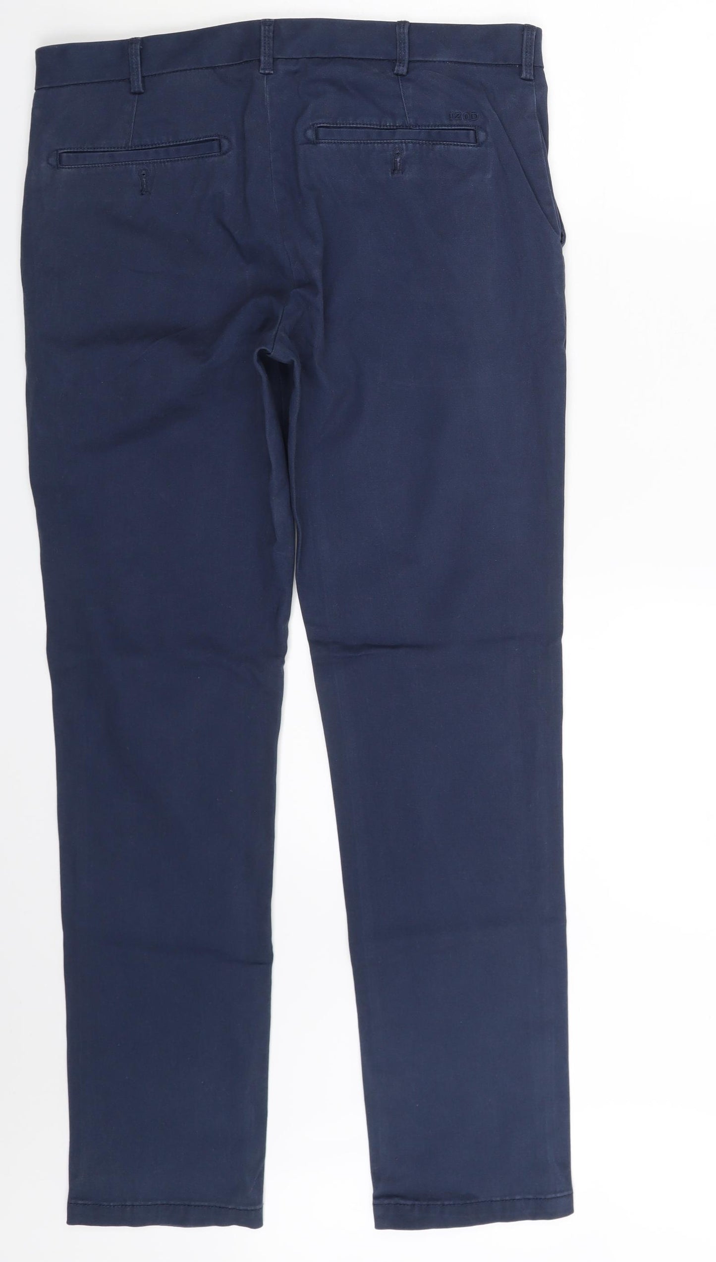 IZOD Mens Blue   Trousers  Size 32 in L32 in