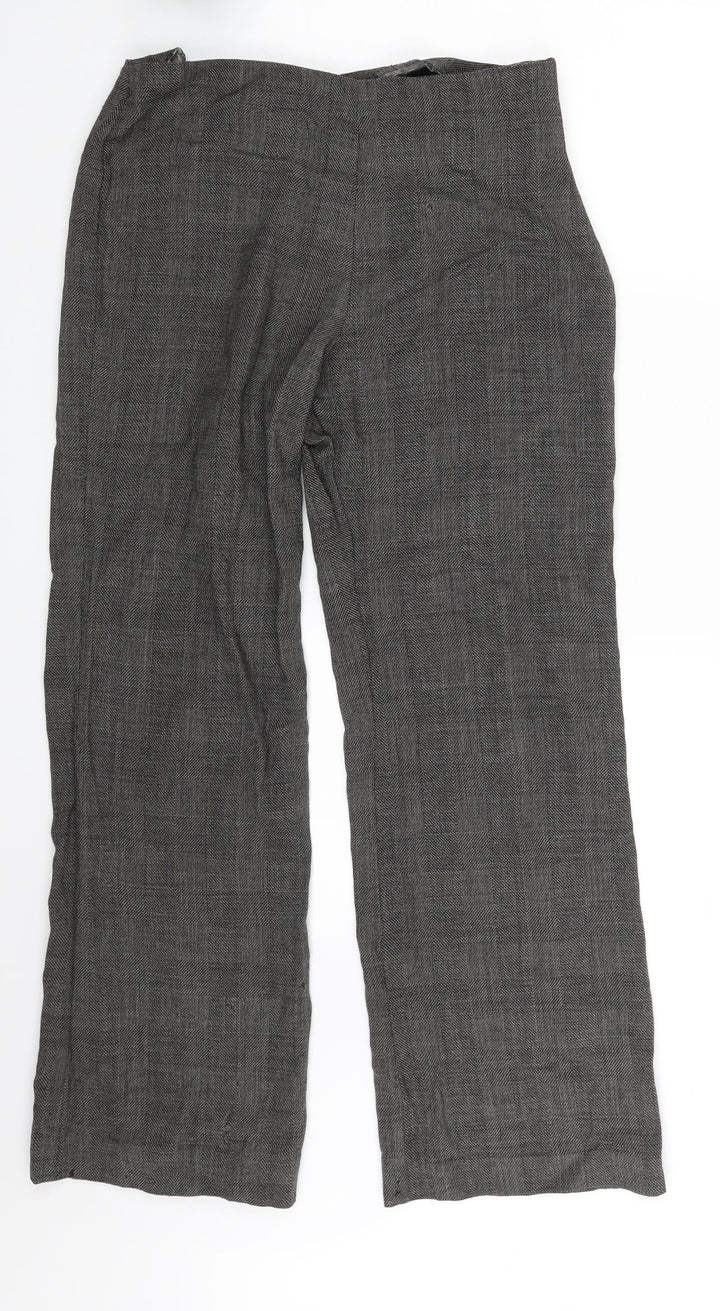 Wallis Womens Brown   Trousers  Size 12 L28 in