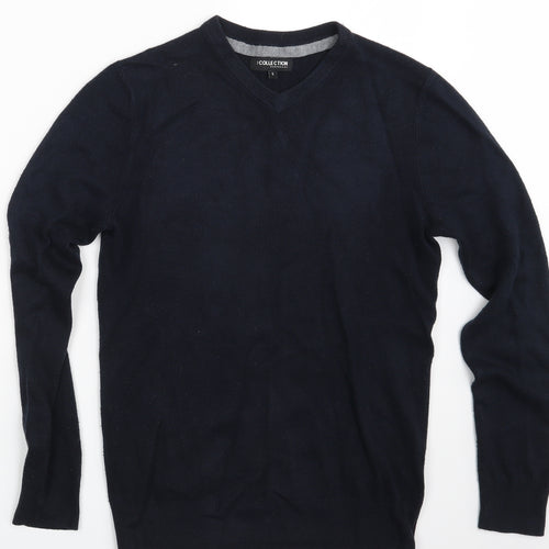 The Collection Mens Blue   Pullover Sweatshirt Size S
