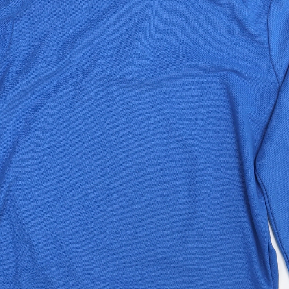 Ghyugr Mens Blue    Polo Size L