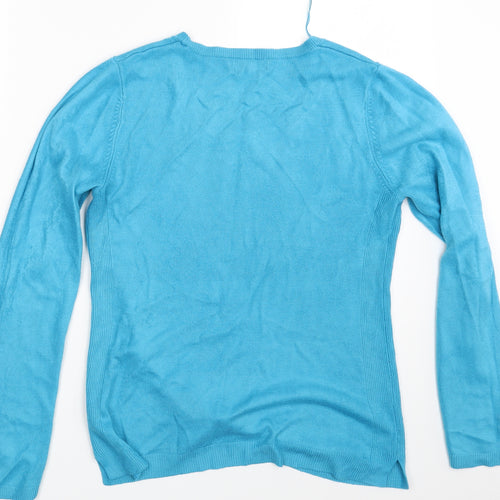 Papaya Womens Blue   Pullover Jumper Size 14