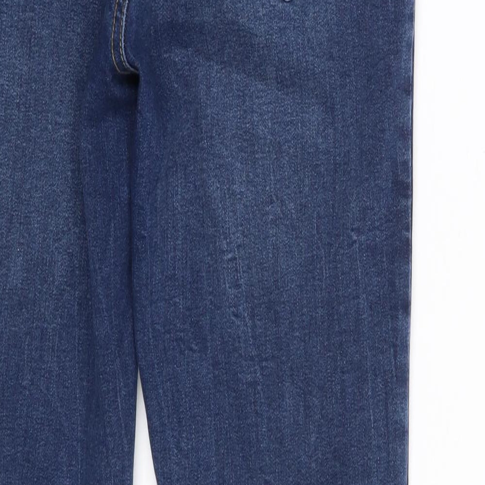 Denim & Co. Womens Blue  Denim Skinny Jeans Size 14 L28 in