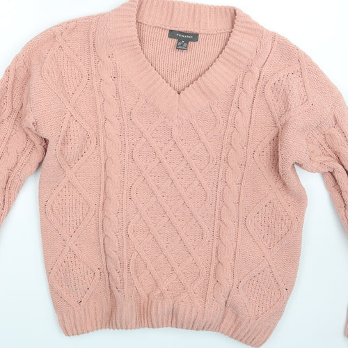 Primark Womens Pink   Pullover Jumper Size 12