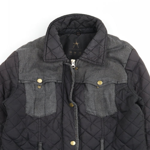 Primark Womens Black   Jacket Coat Size 10