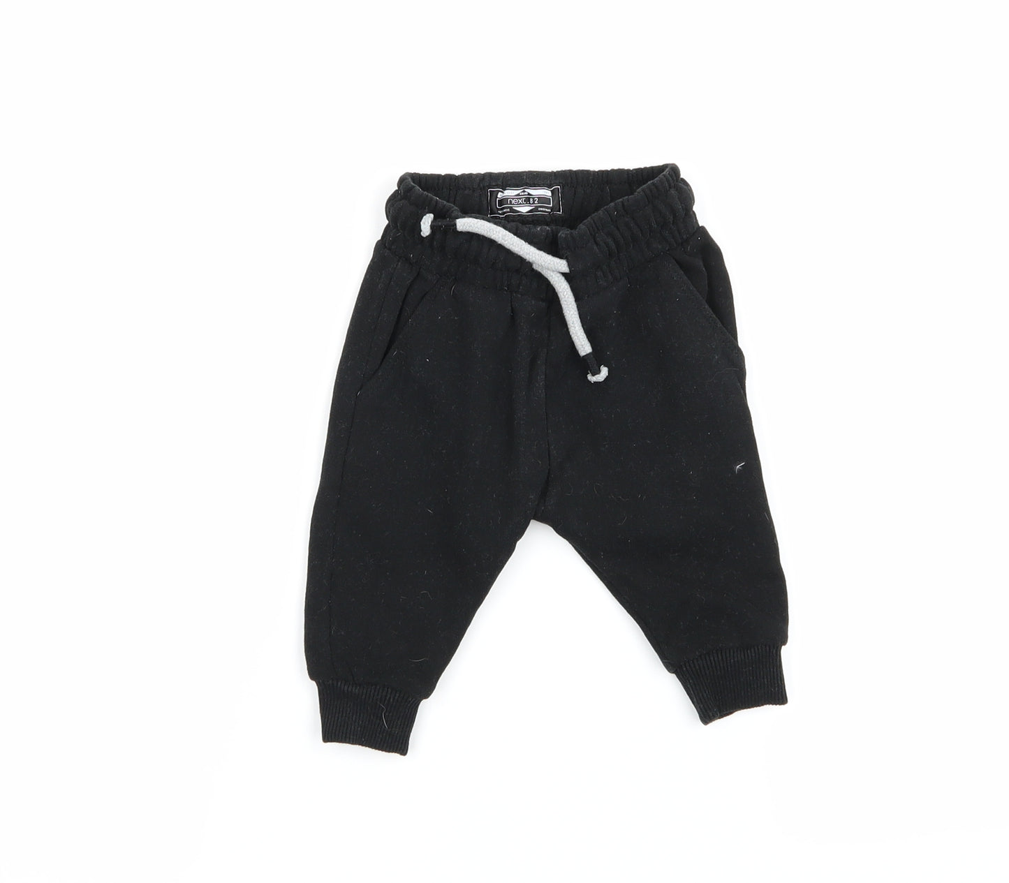 NEXT Boys Black   Jogger Trousers Size 3-6 Months
