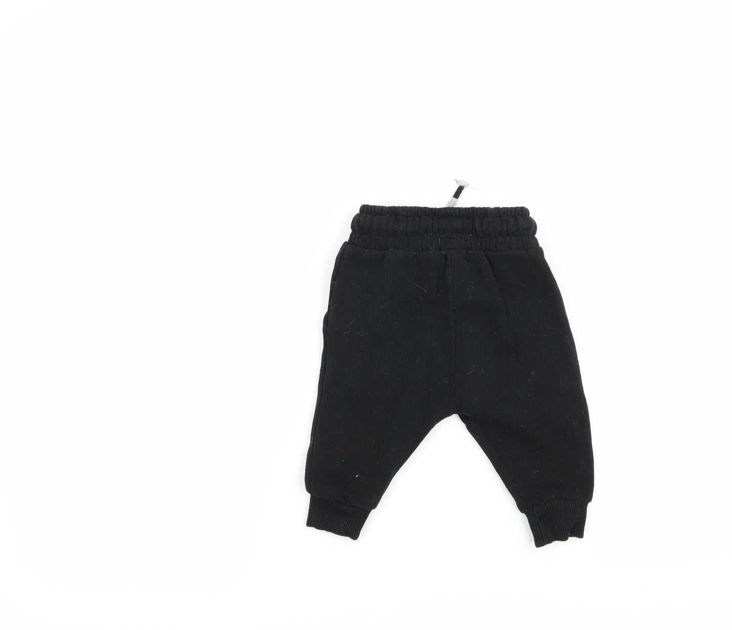 NEXT Boys Black   Jogger Trousers Size 3-6 Months