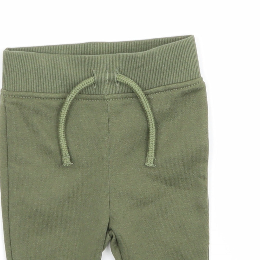 Primark Boys Green   Jogger Trousers Size 0-3 Months