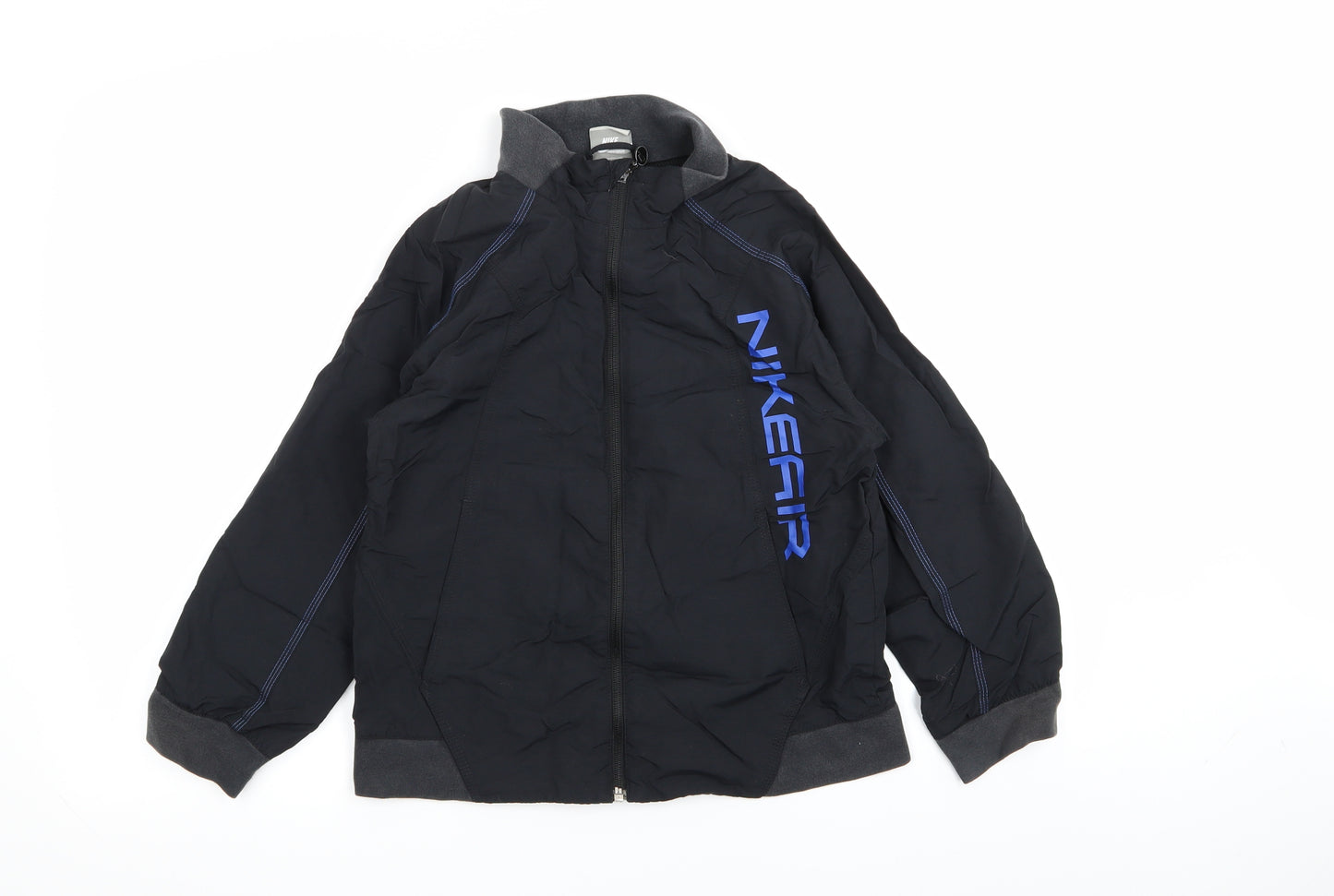 Nike Boys Black   Full Zip Jumper Size 8-9 Years  - size 8-10