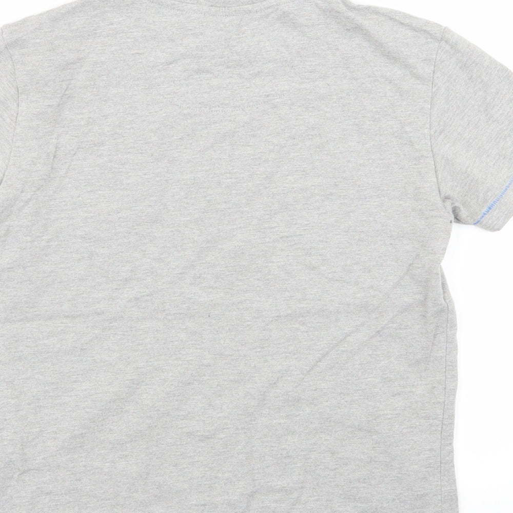 Newcastle United Boys Grey   Basic T-Shirt Size 9-10 Years