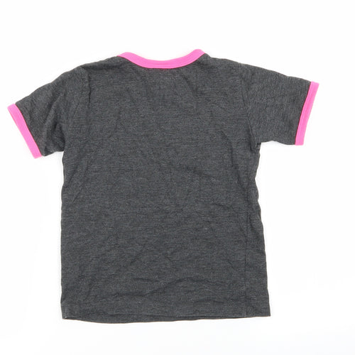 NEXT Girls Grey   Basic T-Shirt Size 3 Years