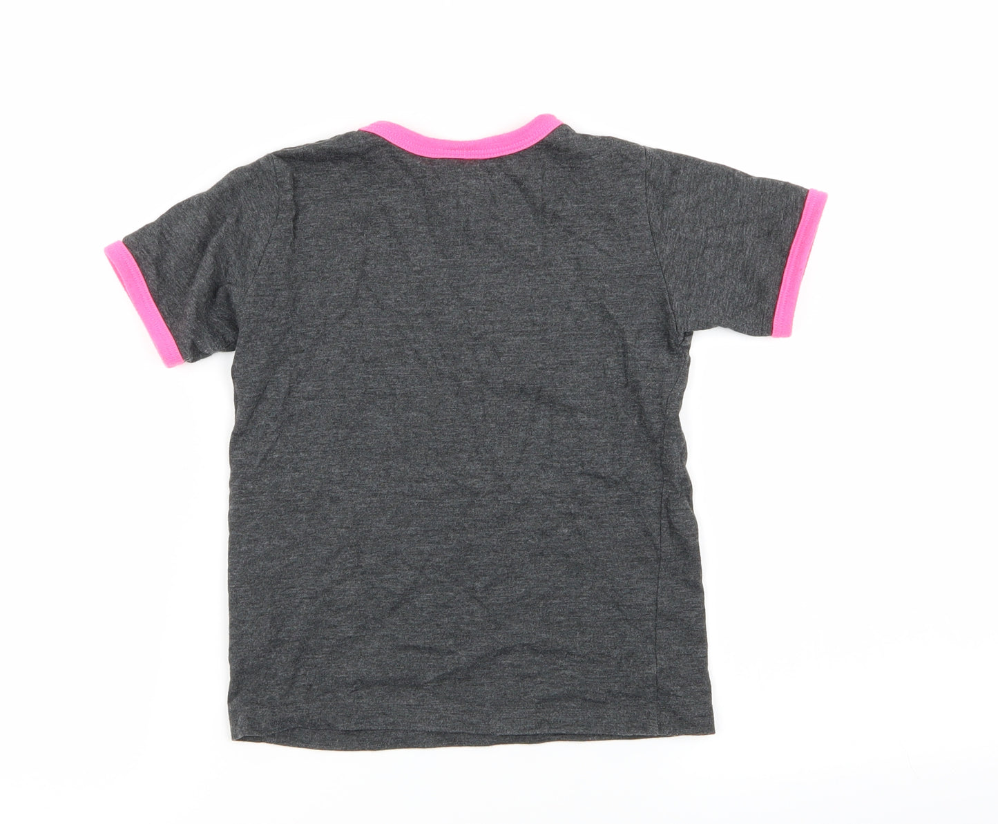 NEXT Girls Grey   Basic T-Shirt Size 3 Years