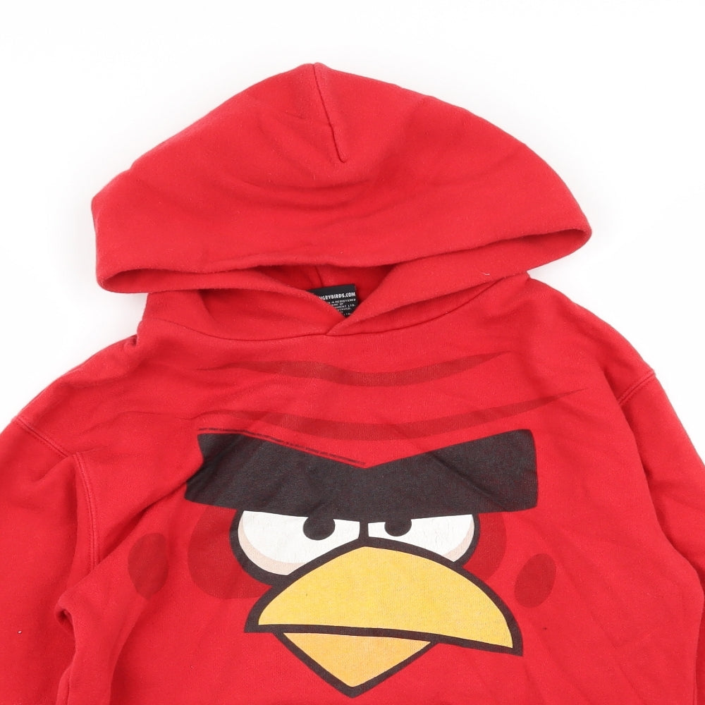 Angry Birds Boys Red   Pullover Jumper Size 11-12 Years