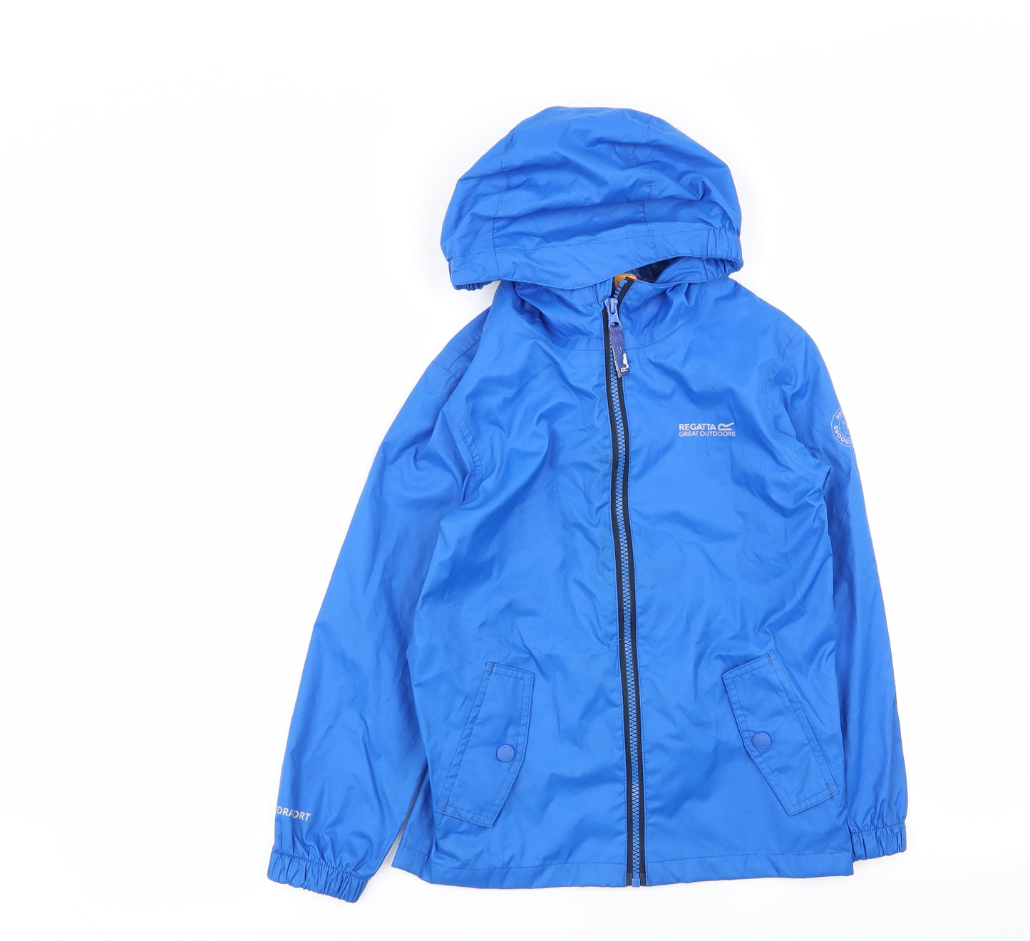 Regatta Boys Blue   Rain Coat Coat Size 7-8 Years