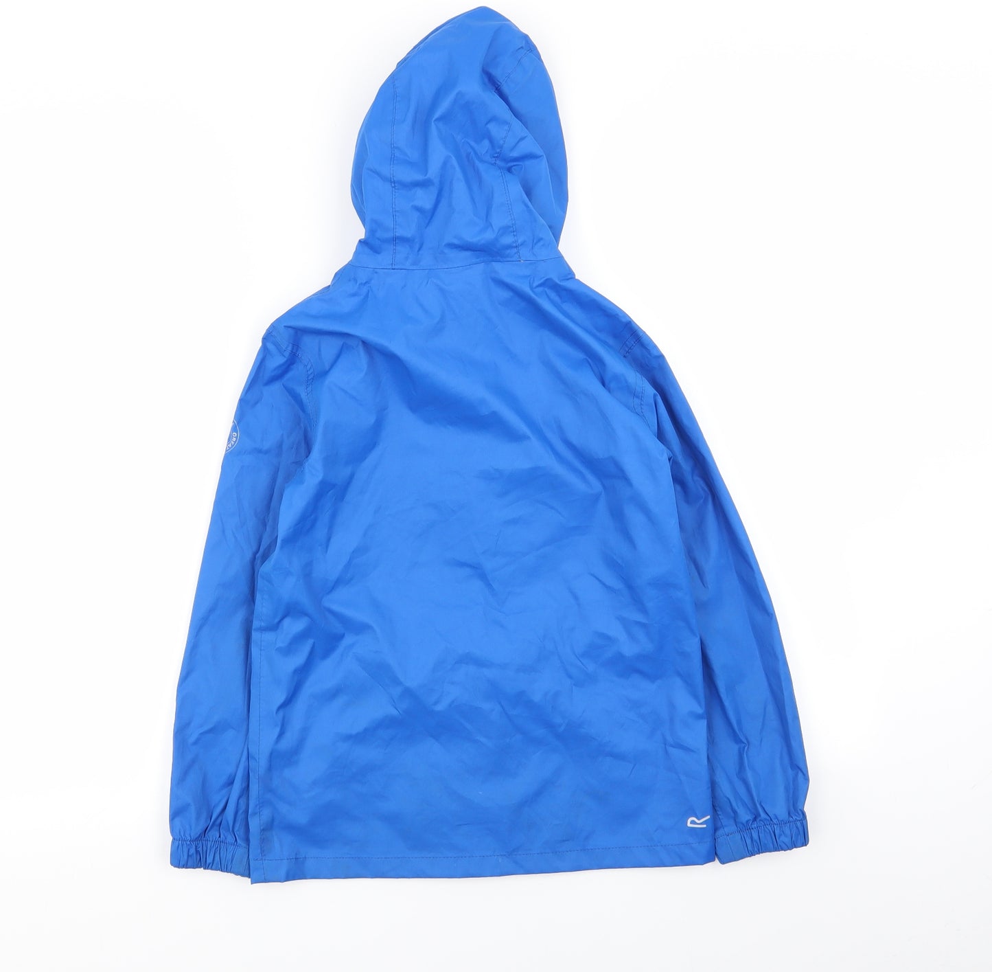 Regatta Boys Blue   Rain Coat Coat Size 7-8 Years