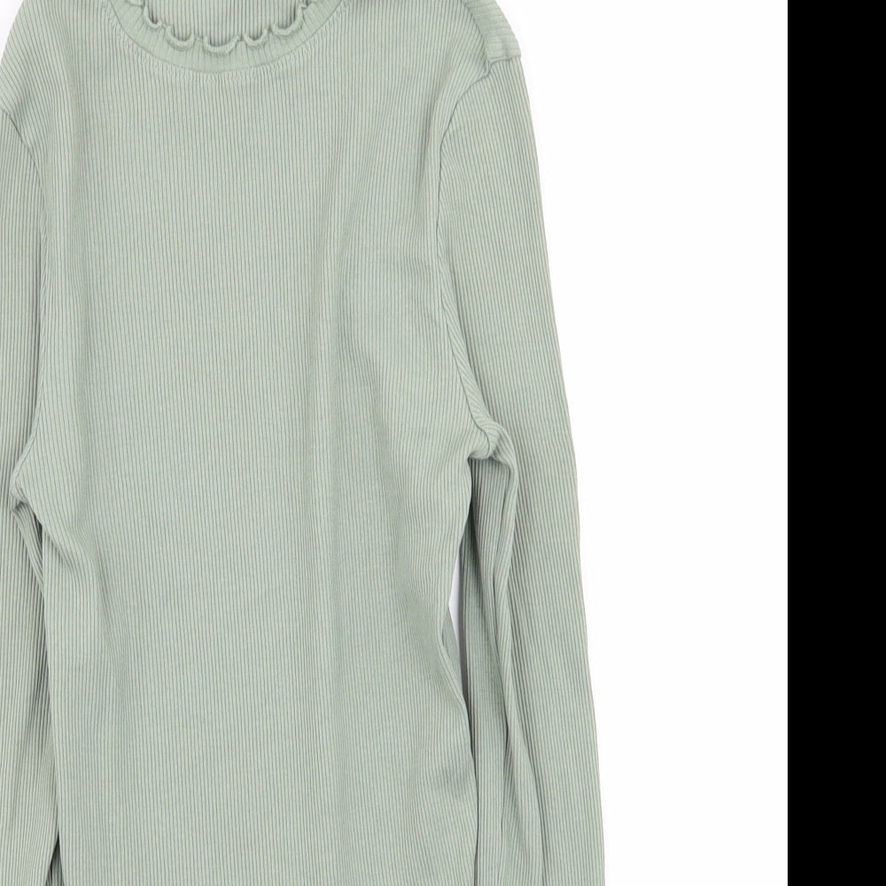 New Look Womens Green   Basic T-Shirt Size 8