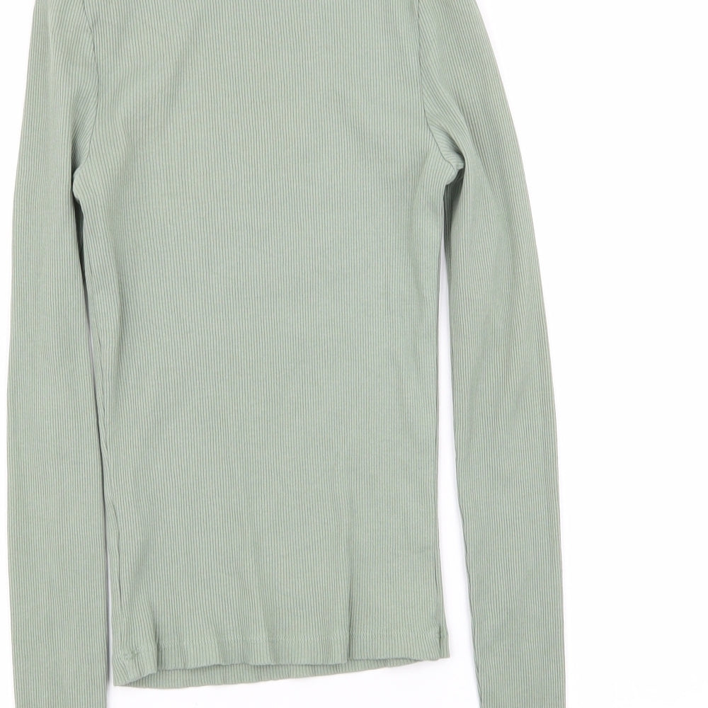 New Look Womens Green   Basic T-Shirt Size 8