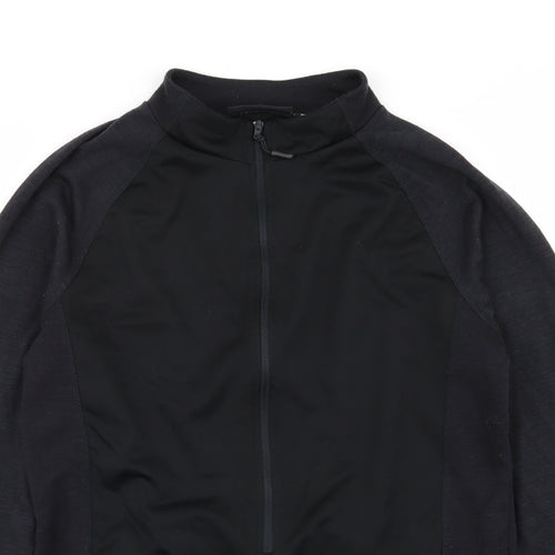 Crane Mens Black   Pullover Jumper Size M