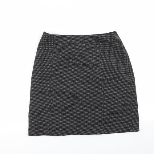 John Lewis Womens Grey   Mini Skirt Size 10