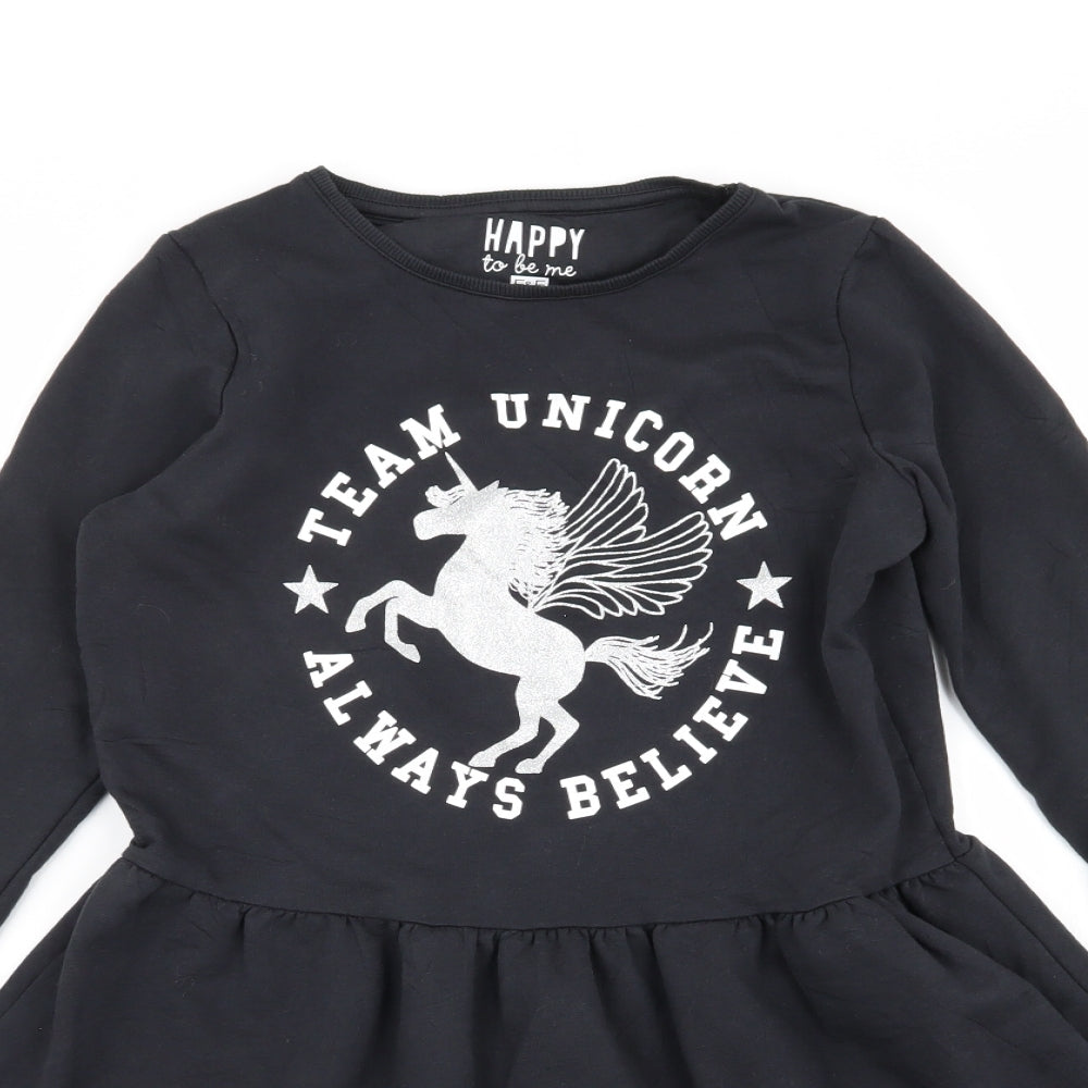 F&F Girls Grey   Jumper Dress  Size 13-14 Years