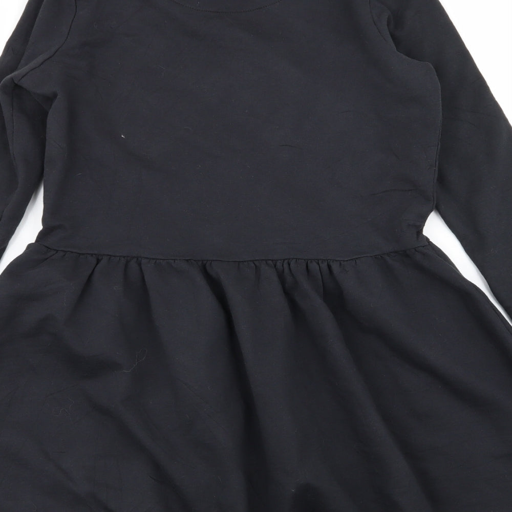 F&F Girls Grey   Jumper Dress  Size 13-14 Years
