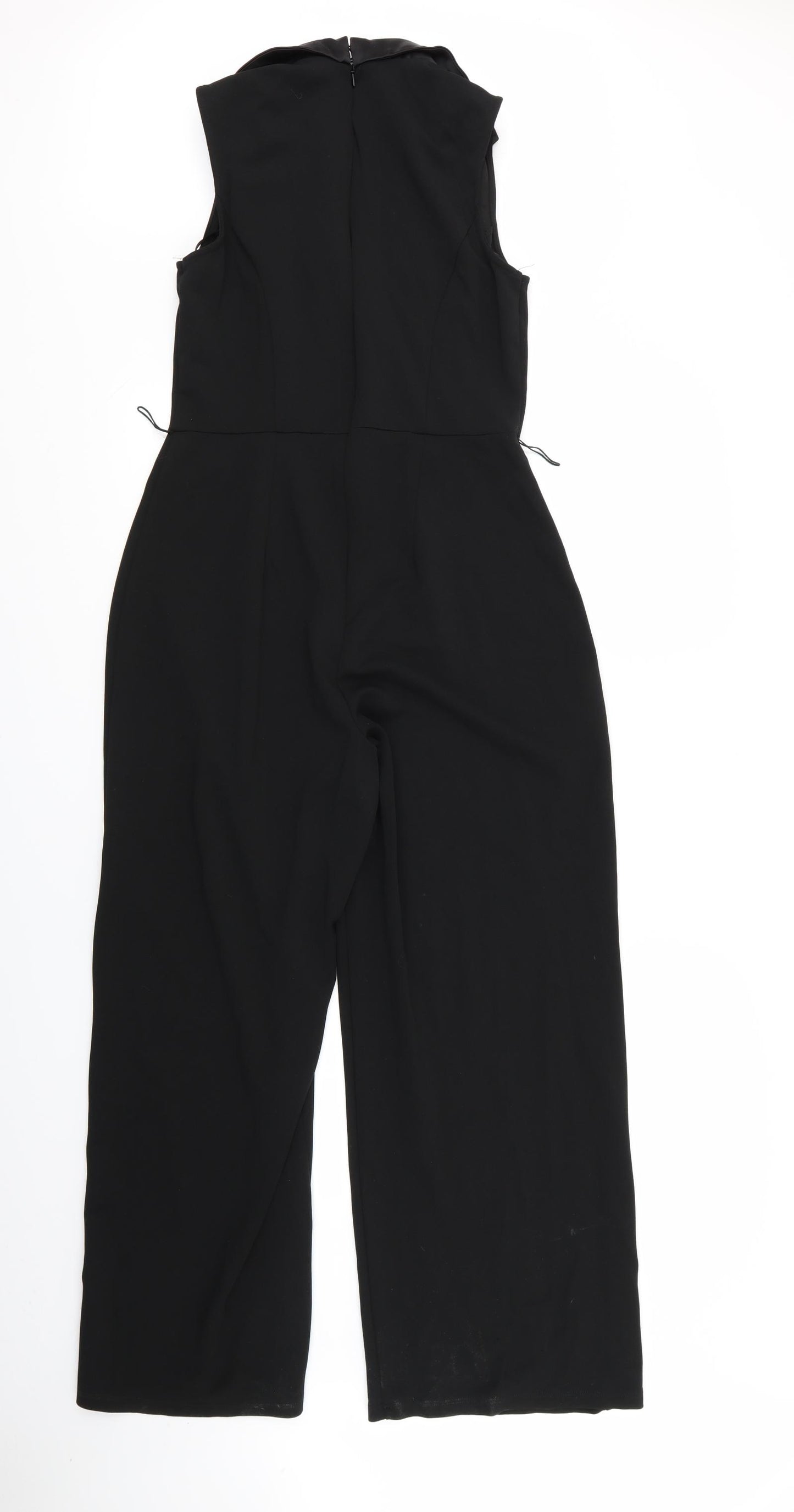 Roman Womens Black   Jumpsuit One-Piece Size 10