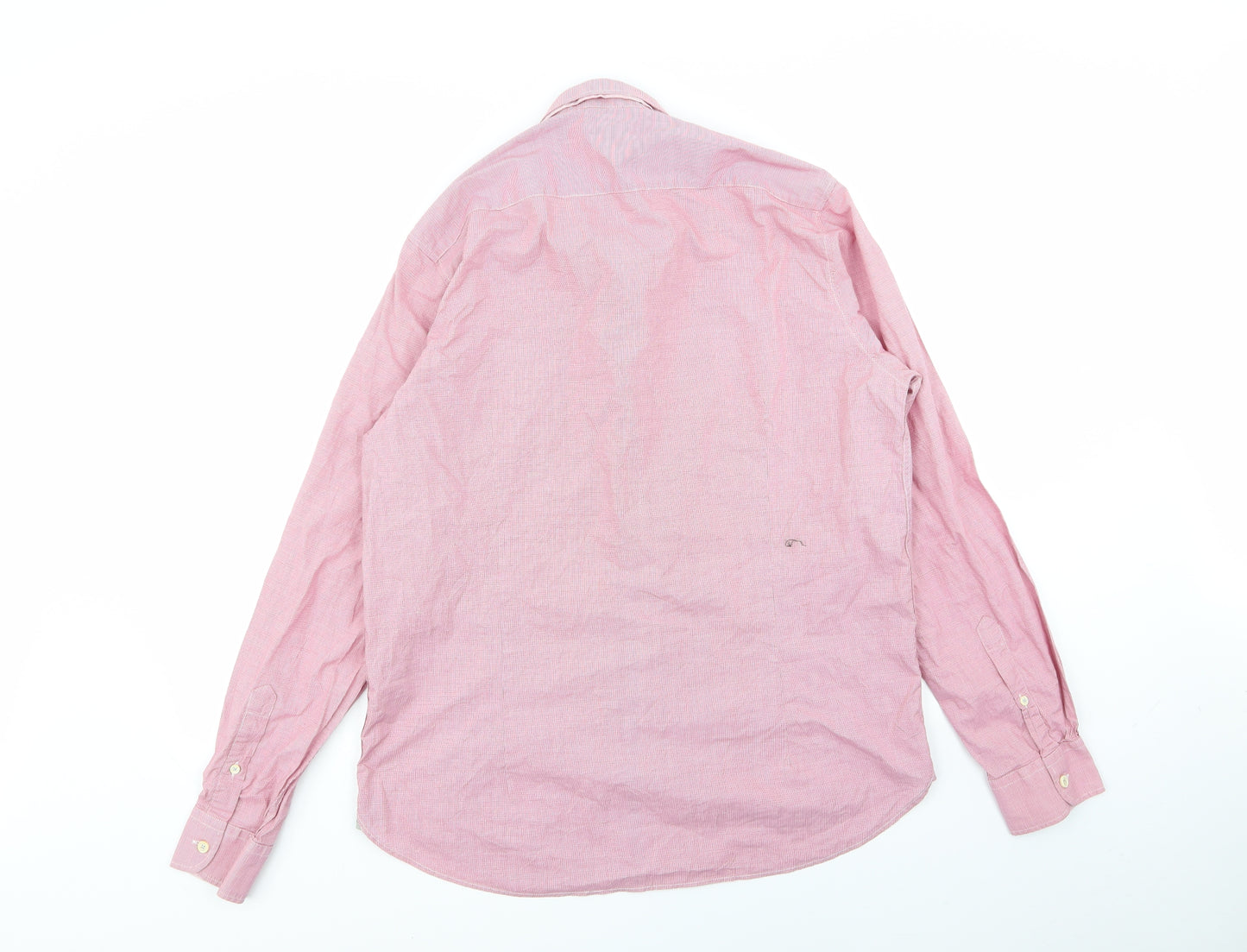 Ted Baker Mens Pink    Button-Up Size XL