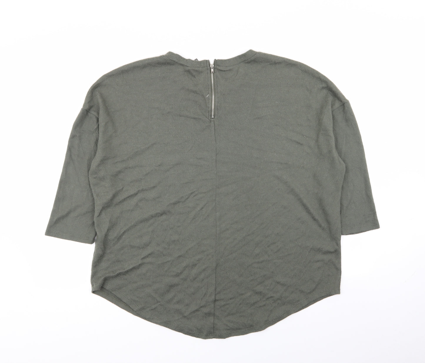 Primark Womens Green   Basic T-Shirt Size 14